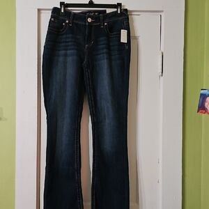 Maurices Dark Blue Boot Cut Jeans